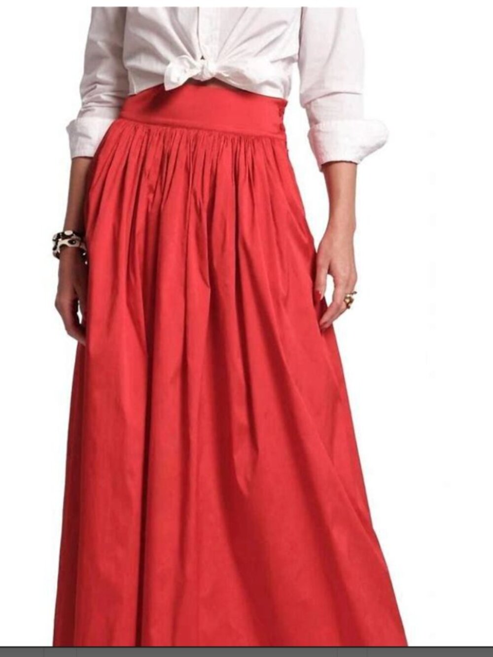 Vibrant Lime A-Line Skirt NWT- HOLIDAY Gem - Picture 5 of 5